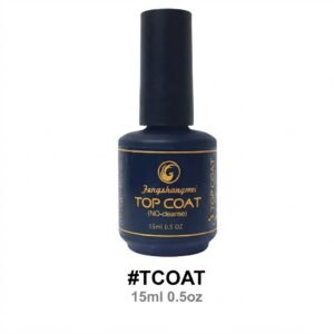 Fengshangmei Top Coat 15ml - No-Cleanse Professional Gel Top Coat #TCOAT