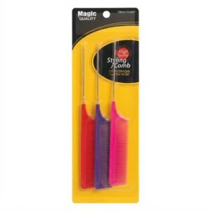 Comb Magic Collection Pin Tail Styling Set 3pc – #TC4AST