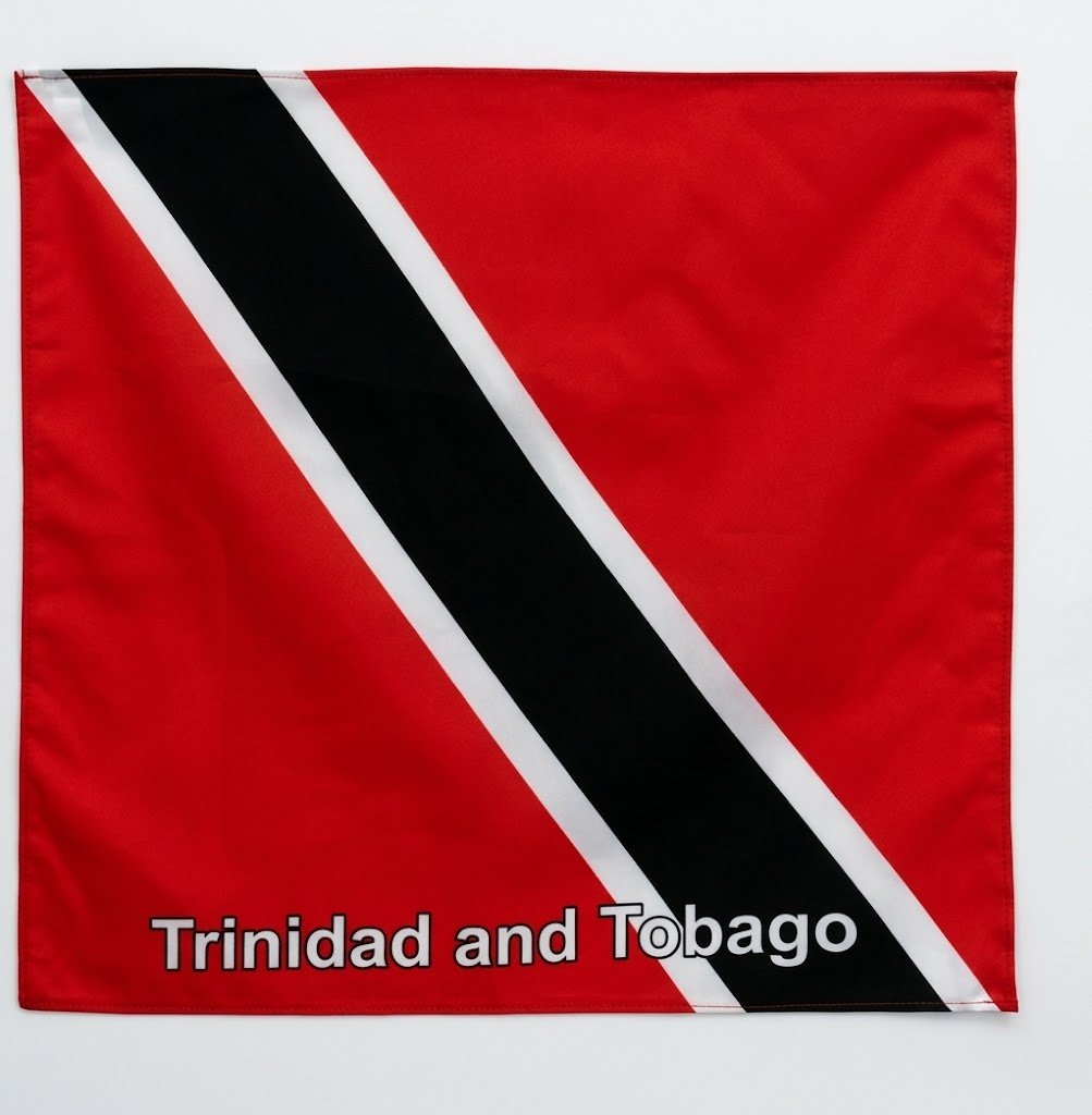 Trinidad & Tobago Flag Bandana #BANTRI