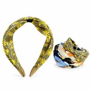 Fancy mixed design patterned headband hair accessory