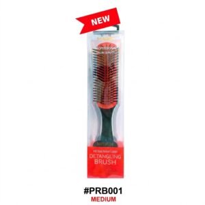 Rubber Pad Styling Brush Medium for detangling and smoothing hair