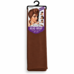 Magic Jersey Head Wrap Dark Brown #SCA46DBRO
