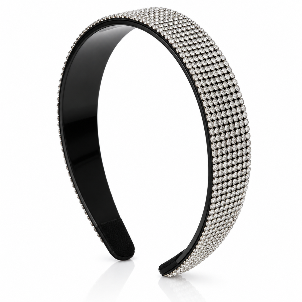 Fancy Head Band Tye Style Silver – #SHP1