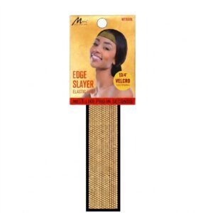 Maury Collection Edge Slayer Gold Stud elastic edge band with Velcro fastening