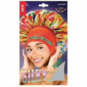 Silky Bonnet with Extra Wide Band - High Quality - #M2195W
