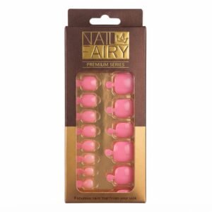 Nail Fairy Premium Series Dark Pink Toe Nails #TOE7