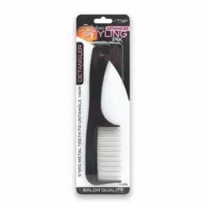 Magic Fabulous Detangler Styling Pik - Black and White (#2476)