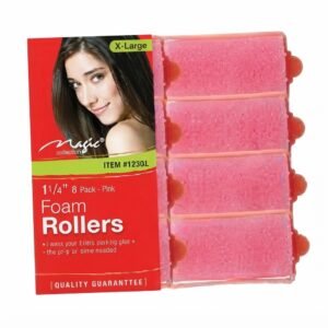 Magic Collection, Foam Rollers Multi-Size Set, #123, Various Colors