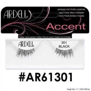 Ardell Accent Lashes - 301 Black (#AR61301)