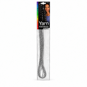 Silver Hair Decoration Yarn for Braids FIL04S