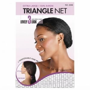 Triangle Net - Extra Large - Black - 100% Rayon - #2206BLA