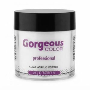 Gorgeous Colour Clear Acrylic Nail Powder 28g #NP33CLR