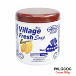 Village Fresh Savon Noir Traditional Herbal Soap Cocoa 500g #VLGCOC