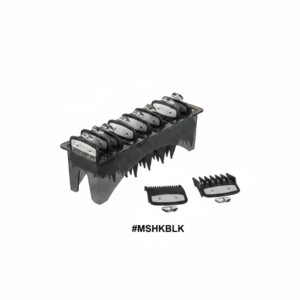 Professional Black Clipper Attachment Guard Set #MSHKBLK