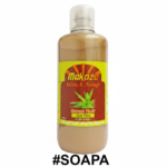 Makazo Black Soap Savon Noir Aloe Vera 977ml - Natural Black Soap for Skincare #SOAPA