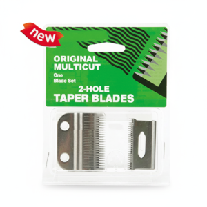 2-Hole Taper Clipper Blades Original Multicut - One Blade SeT# TAPER