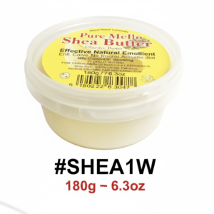 EasyMelt White Shea Butter 180g / 6.3oz - Effective Natural Emollient #SHEA1W