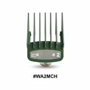 Wahl Metal Attachment Comb Dark Green #2 - 1/4 inch / 6mm #WA2MCH