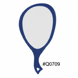 Large Teardrop Handheld Mirror with Handle Assorted Colours #Q0709