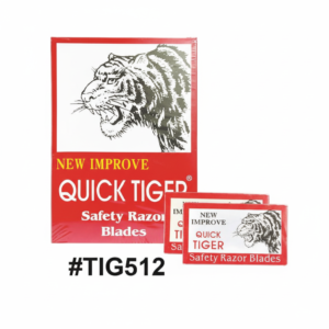 Quick Tiger New Improve Safety Razor Blades 10 Packs in Case #TIG512