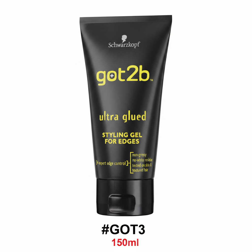 Schwarzkopf Got2b Ultra Glued Styling Gel for Edges 150ml #GOT3