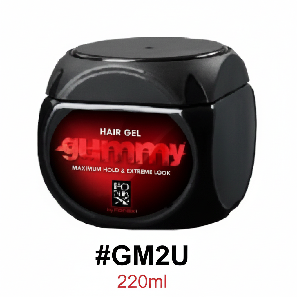 Gummy by Fonex Hair Gel Maximum Hold & Extreme Look 220ml #GM2U