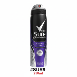 Sure Men MotionSense Active Dry Anti-Perspirant Deodorant Spray 250ml #SUR9