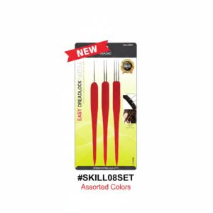 Magic Collection Easy Dreadlock Needle Trio Set #SKILL08SET — Assorted Colors