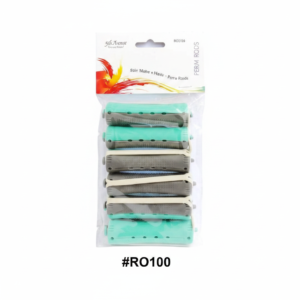 5th Avenue Hair Perm Rods, Mint Green & Grey #RO100