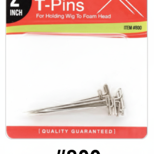 Magic 2" Nickel-Plated T-Pins 12 Pcs #800