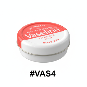 Vaseline Lip Therapy Petroleum Jelly Rosy Lips with Rose & Almond Oil #VAS4