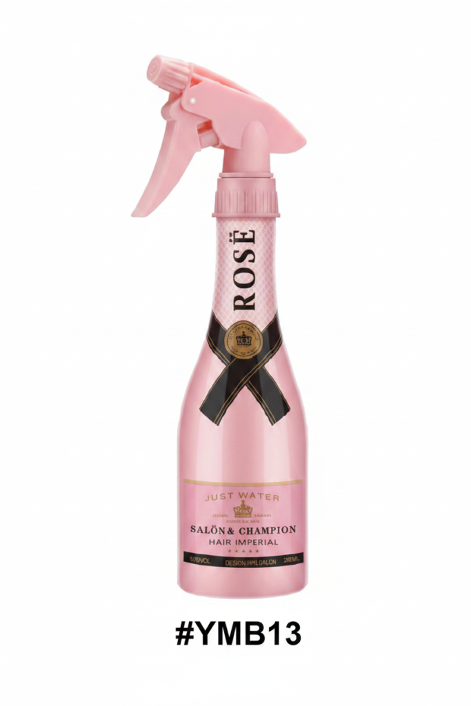 Salon & Champion Hair Imperial Rosé Champagne Style Fine Mist Spray Bottle #YMB13