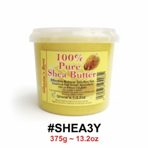 Ghana's Best 100% Pure Yellow Shea Butter 375g / 13.2oz - Effective Natural Solution #SHEA3Y