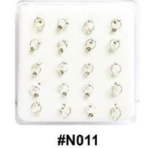 Crystal Rhinestone Nose Rings #N011