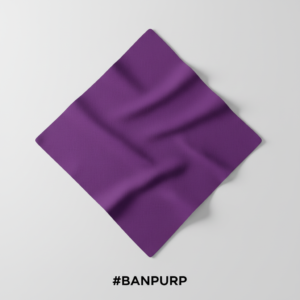 Plain Purple Cotton Bandana #BANPURP