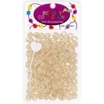 1000 Glitter Beads Gold #1000GGOL