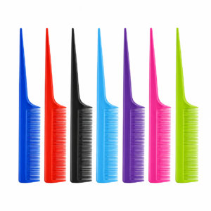 20-piece comb set in assorted colours for hair styling