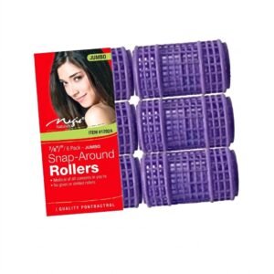SNAP ON ROLLER JUMBO RED for effortless styling and volume