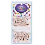 Large Shell Hair Beads #12530