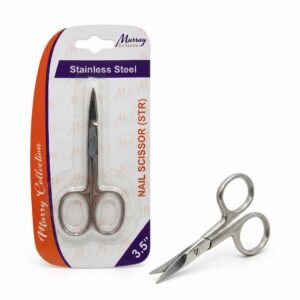 Murry Collection Stainless Steel Nail Scissor Straight 3.5"