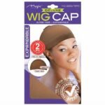 Stocking Wig Cap 2pc Lite Brown #2225LTBRO