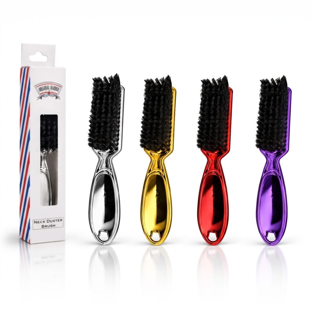Beard Brush Mix Colour 4 Pcs #2in1MIX