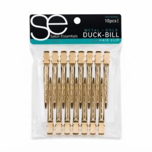 Salon Essentials All Purpose Slide In Clip in Gold