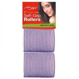 Magic Self Gripping Rollers Jumbo Purple for effortless curls