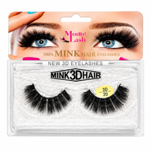 MODEL 3D MINK EYE LASHES 09 on display showcasing dramatic volume and quality