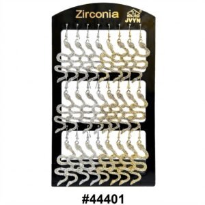 Fancy Earring Display Snake Style showcasing elegant earrings