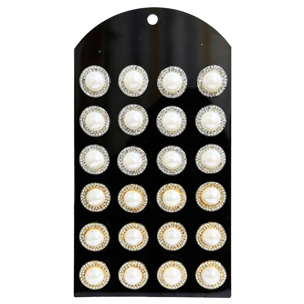 Fancy Earring Display featuring multiple slots for showcasing earrings.