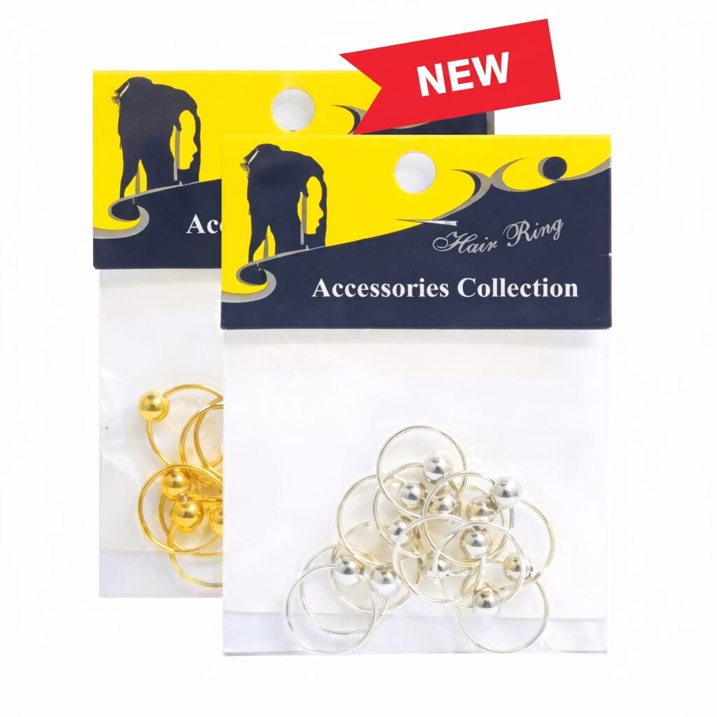 Metal Ring Display Gold/Silver 36 Pack #60669GS