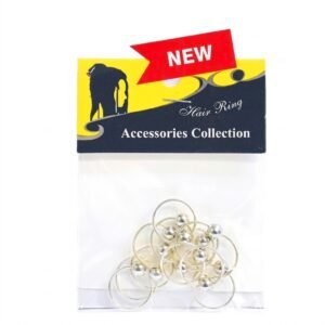 Metal Ring Display Silver for hair accessories with 36 pieces