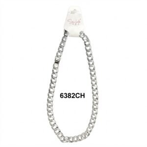 Sunbelle Silver Neck Chain showcasing elegant design